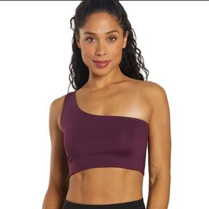 NEW Girlfriend Collective Bianca one shoulder sports bra